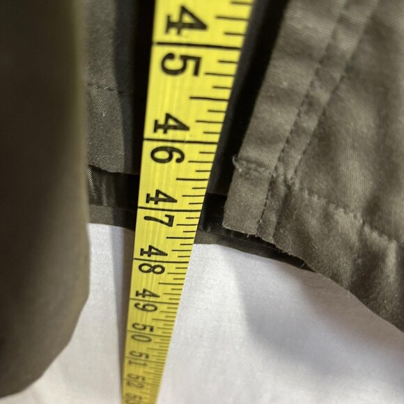 Cricketeer Trench Coat Mens 40 Regular Belted Removable Liner Classic Overcoat - Picture 9 of 9